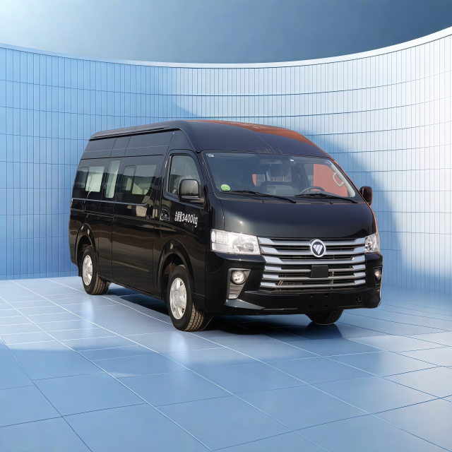 Foton Motors G9 Funeral Hearse for Body Transfer Service with Mortuary Freezer