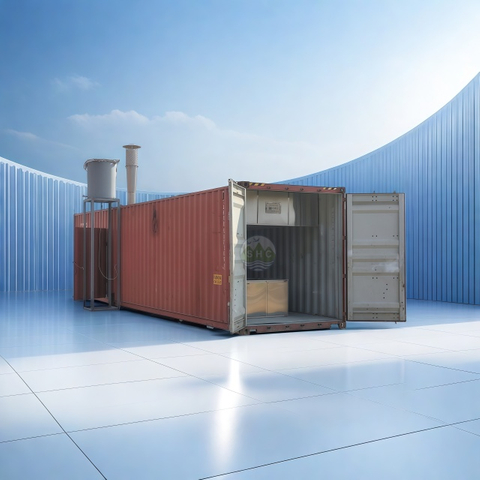 Containerized Cremation Machine