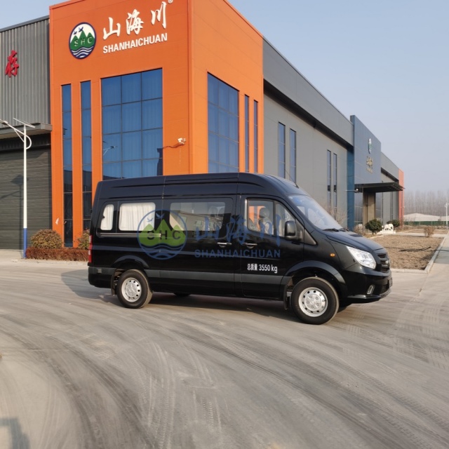 Foton Motors TOANO Funeral Hearse for Body Transfer Service with Mortuary Freezer