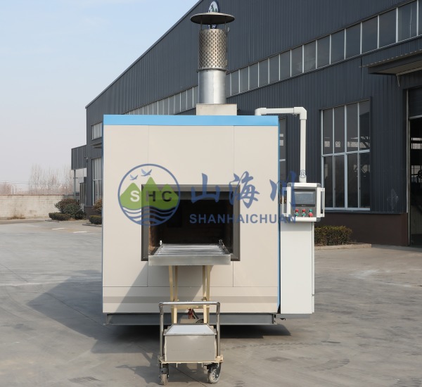 European Style Single end Human Cremation Machine