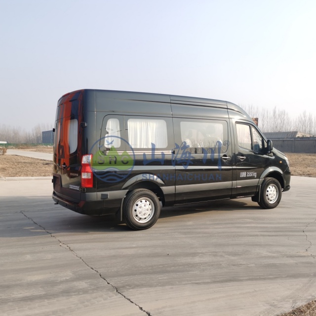 Foton Motors TOANO Funeral Hearse for Body Transfer Service with Mortuary Freezer