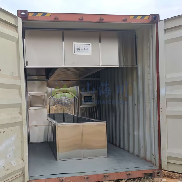 Containerized Cremation Machine