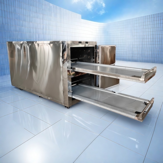 Telescoping Rack Mortuary Freezer