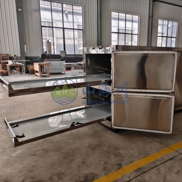 Telescoping Rack Mortuary Freezer