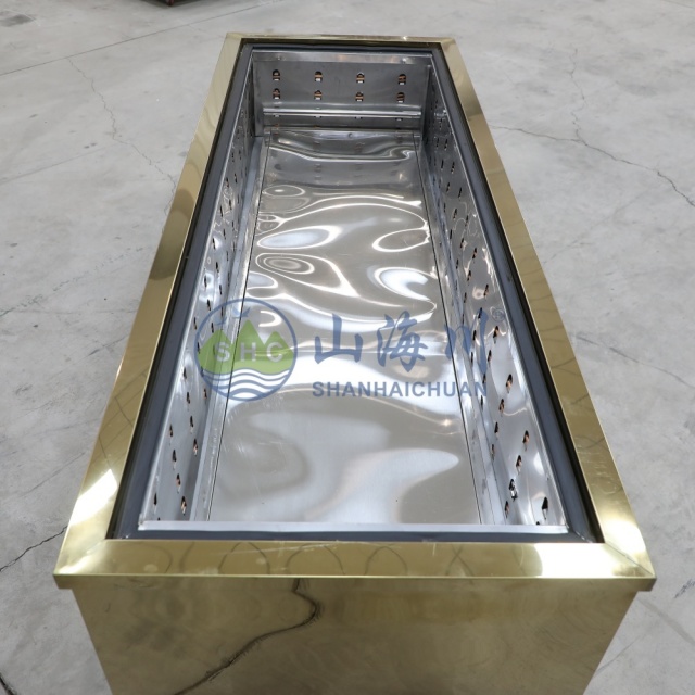 Viewing/Wake Freezer Coffin for Funeral Service Memorial Solution