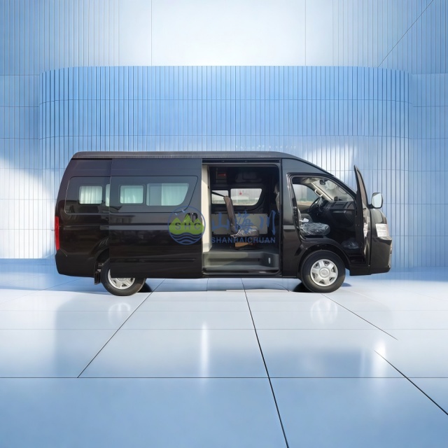 Foton Motors G9 Funeral Hearse for Body Transfer Service with Mortuary Freezer