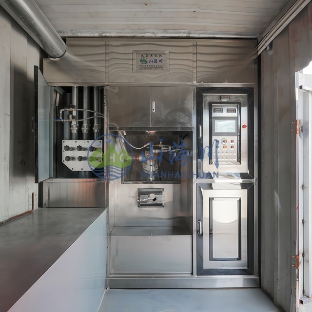 Containerized Cremation Machine