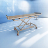 Stainless Steel Lift and Tilt Cart for Body Transfer for Cremation