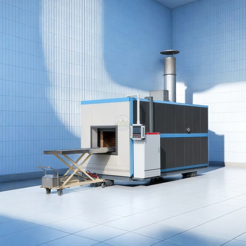 European Style Cremation Machine